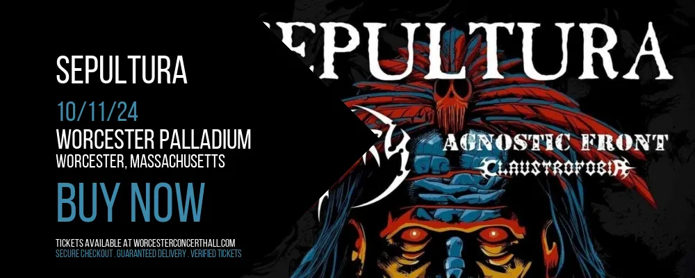 Sepultura at Worcester Palladium